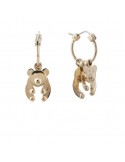 13.90 gram 18K Italian Gold Earrings