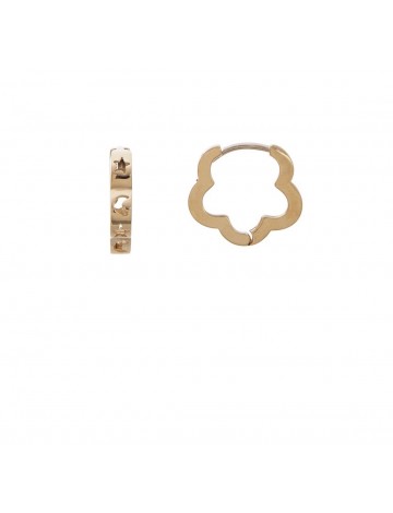 5.53 gram 18K Italian Gold Earrings
