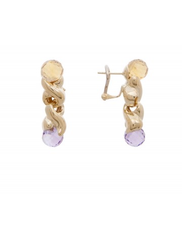 10.27 gram 18K Italian Gold Earrings