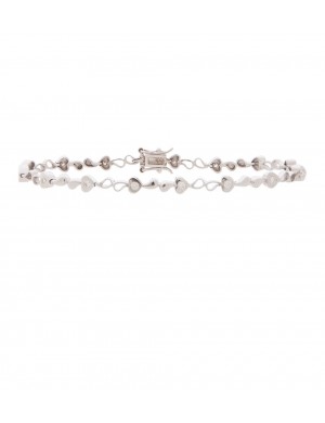 0.31ct Diamond 18K Gold Bracelet