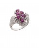 2.07ct Ruby 18K Yellow Gold Diamond Ring 