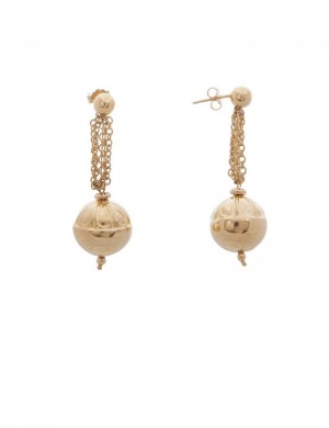 9.60 gram 18K Italian Gold Earrings