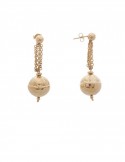 9.60 gram 18K Italian Gold Earrings