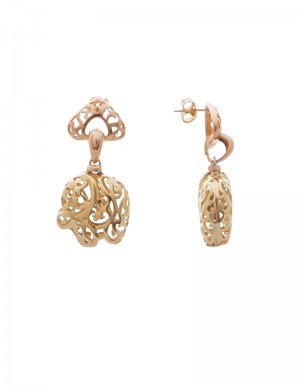 12.40 gram 18K Italian Gold Earrings