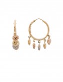 8.40 gram 18K Italian Gold Earrings