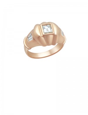 0.79ct Diamond 18K Gold Ring