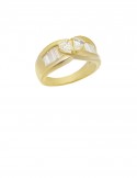 1.05ct Diamond 18K Gold Ring