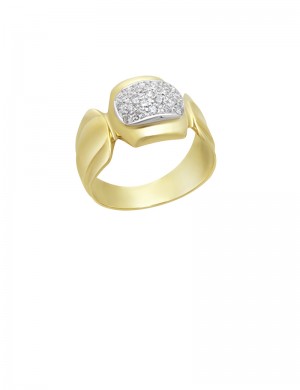 0.31ct Diamond 18K Gold Ring