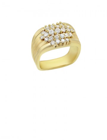 1.32ct Diamond 18K Gold Ring