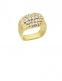 1.32ct Diamond 18K Gold Ring