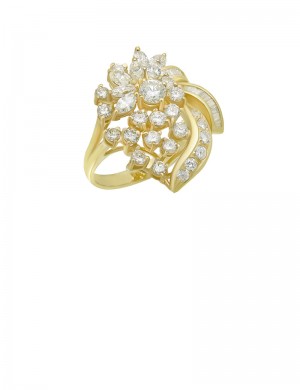 2.44ct Diamond 18K Gold Ring