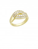 0.74ct Diamond 18K Gold Ring