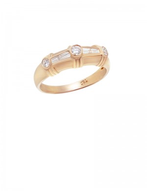 0.35ct Diamond 18K Gold Ring