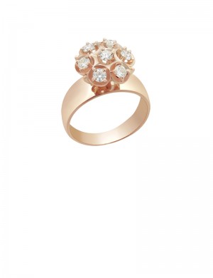 0.52ct Diamond 20K Gold Ring