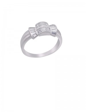 0.70ct Diamond Platinum 18K Gold Ring