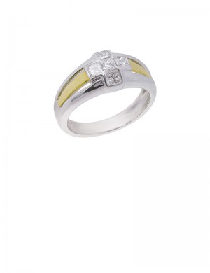 0.70ct Diamond 18K Gold Ring