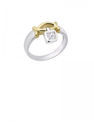 0.25ct Diamond 18K Gold Ring