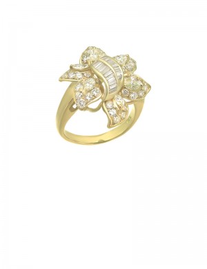 2.35ct Diamond 18K Gold Ring