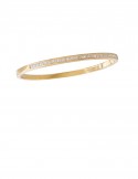 2.03ct Diamond 18K Gold Bangle