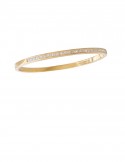 1.45ct Diamond 18K Gold Bangle