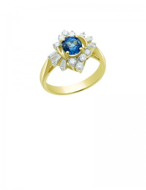 14,5mm South Sea Pearl 18K Gold Ring
