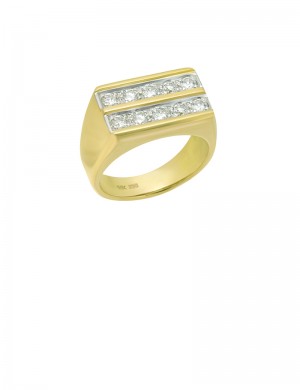 0.53ct Diamond 18K Gold Ring