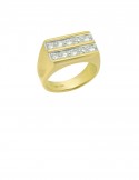 0.53ct Diamond 18K Gold Ring