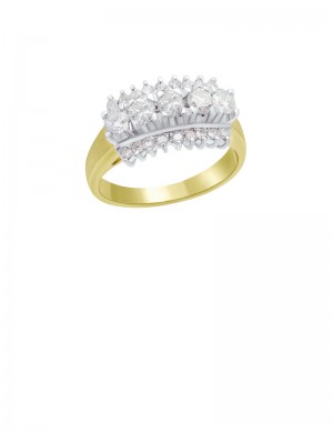 1.30ct Diamond 18K Gold Ring