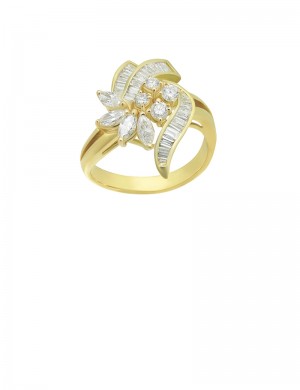 1.19ct Diamond 18K Gold Ring