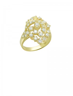 1.65ct Diamond 18K Gold Ring