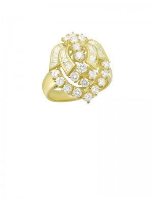 2.14ct Diamond 18K Gold Ring