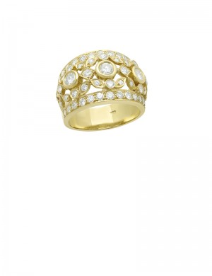 1.90ct Diamond 18K Gold Ring