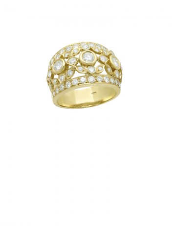 1.90ct Diamond 18K Gold Ring