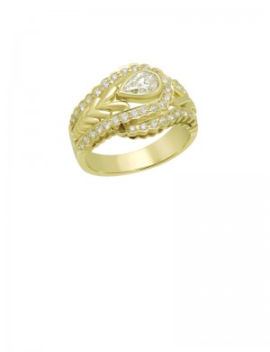 0.93ct Diamond 18K Gold Ring