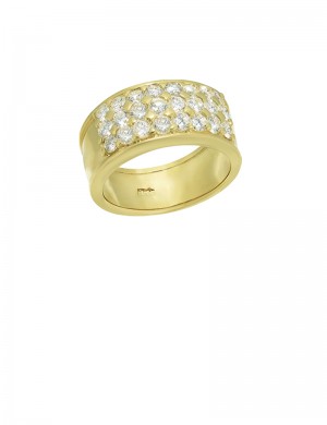 0.70ct Diamond 18K Gold Ring