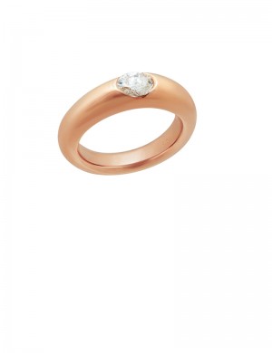 0.60ct Diamond 18K Gold Ring