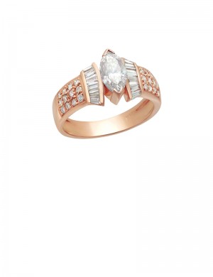 1.10ct Diamond 20K Gold Ring