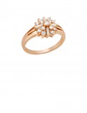 0.44ct Diamond 18K Gold Ring
