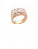 1.09ct Diamond 18K Gold Ring