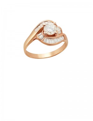 1.20ct Diamond 20K Gold Ring