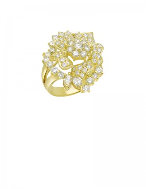 3.07ct Diamond 18K Gold Ring