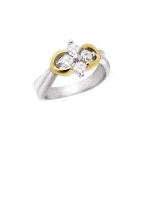 0.55ct Diamond 18K Gold Ring