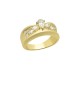 0.78ct Diamond 20K Gold Ring