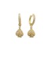 0.63ct Diamond 18K Yellow Gold Earrings