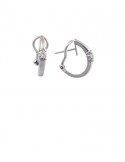 0.41ct Diamond 18K White Gold Earrings