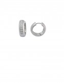 0.24ct Diamond 18K WHite Gold Earrings