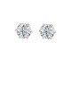 0.96ct Diamond 18K Gold Stud Earrings