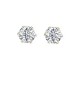 0.96ct Diamond 18K Gold Stud Earrings