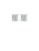 1.03ct Diamond 18K Gold Stud Earrings