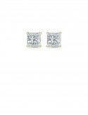 1.03ct Diamond 18K Gold Stud Earrings